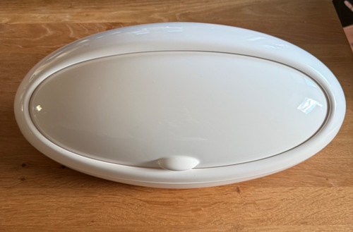 Alessi bread bin - bin, white