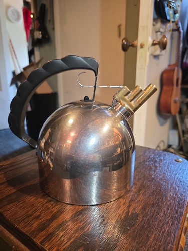 Alessi 9091 whistling tea - alessi,