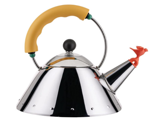Alessi 9093 kettle with - 9093/1, y