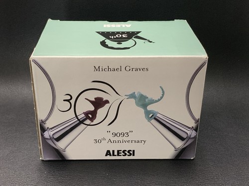Nib alessi bird dragon kettle - nib,