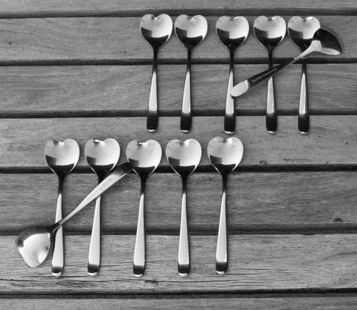 Spoons alessi delta - spoons, lot