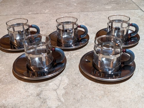 Alessi demitasse cups and - demitasse,