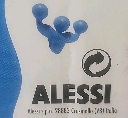 Alessi antonio wall hook blue - alessi,