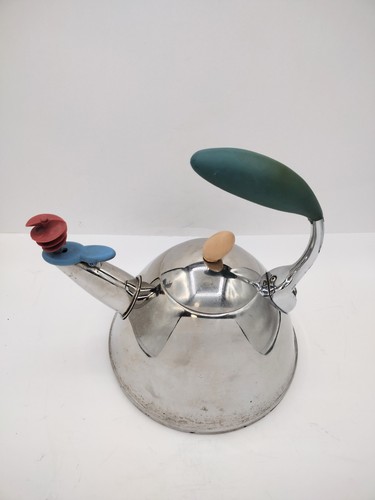 Alessi whistling tea - whistling, by