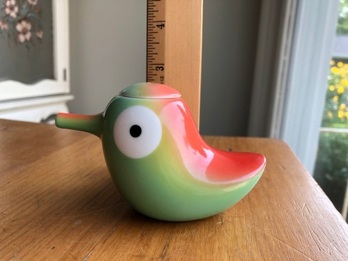 Alessi lily bird fine - lily, bone